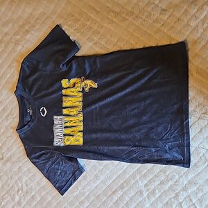Savannah Bananas Blue Shirt Size YM